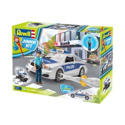 Police Car with figure  - 1:20 - Junior Kit - Revell