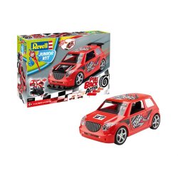 Pull Back Rallye Car, red - 1:20 - Junior Kit - Revell