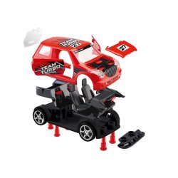 Pull Back Rallye Car, red - 1:20 - Junior Kit - Revell