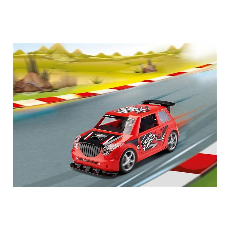 Pull Back Rallye Car, red - 1:20 - Junior Kit - Revell