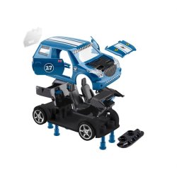 Pull Back Rallye Car, blue - 1:20 - Junior Kit - Revell