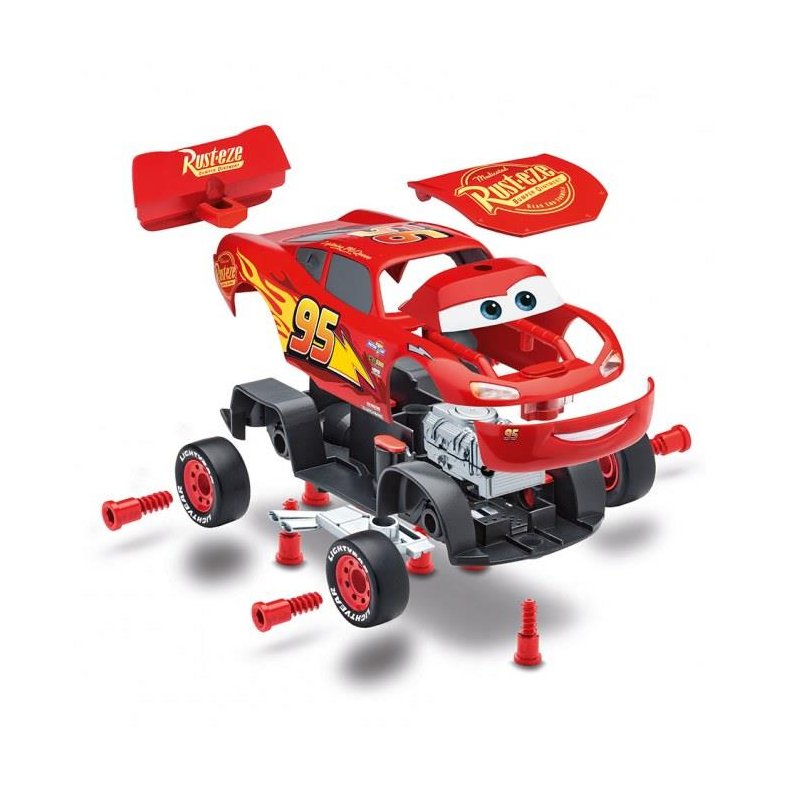Cars 3: Lightning McQueen m/lys &amp; lyd - 1:20 - Junior Kit - Revell