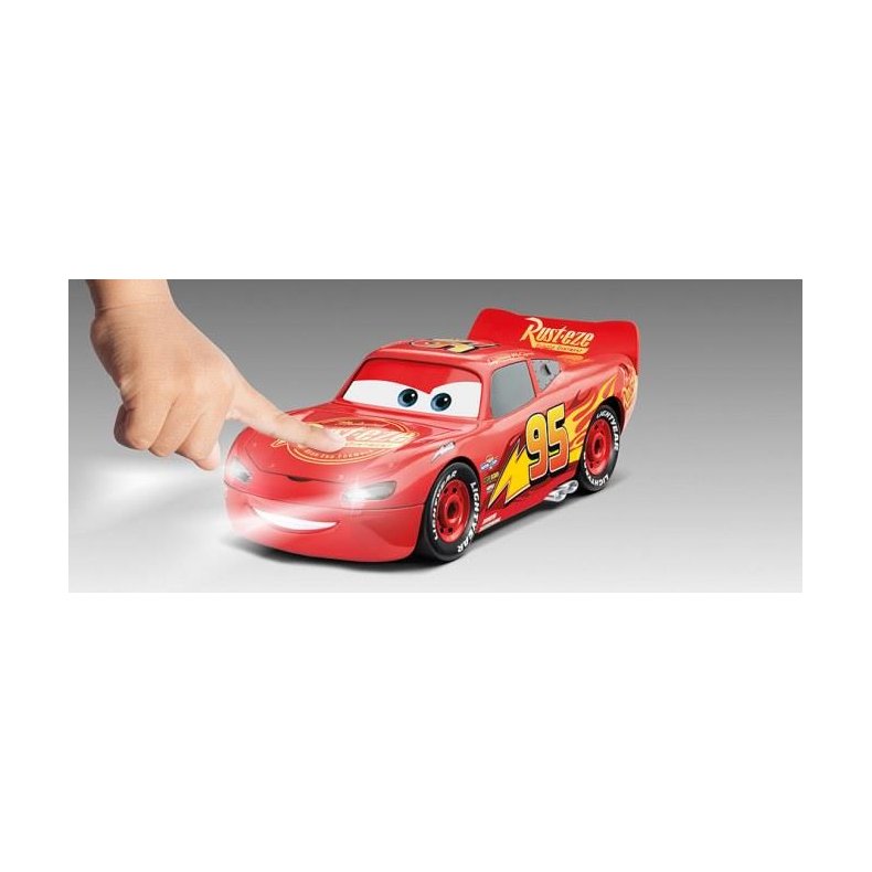 Cars 3: Lightning McQueen m/lys &amp; lyd - 1:20 - Junior Kit - Revell