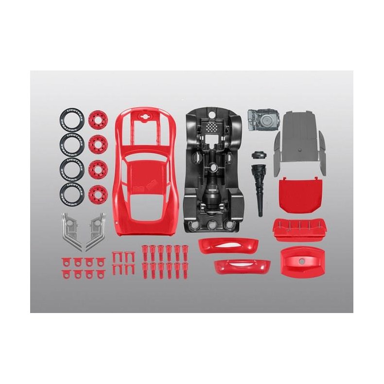 Cars 3: Lightning McQueen m/lys &amp; lyd - 1:20 - Junior Kit - Revell