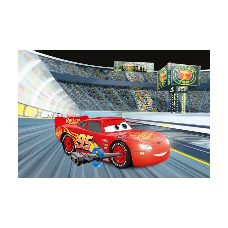 Cars 3: Lightning McQueen m/lys &amp; lyd - 1:20 - Junior Kit - Revell