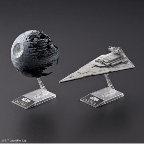 STAR WARS Death Star II + Imperial Star Destroyer - 1:2700000/1:14500 - Revell/BANDAI