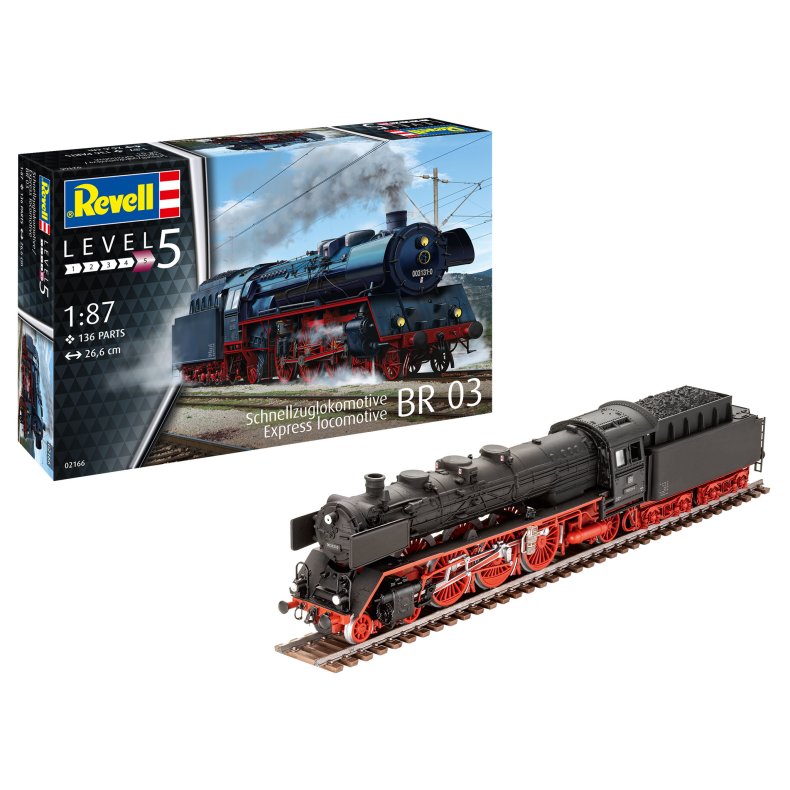 Express locomotive BR 03 &amp; Tender - 1:87 - Revell