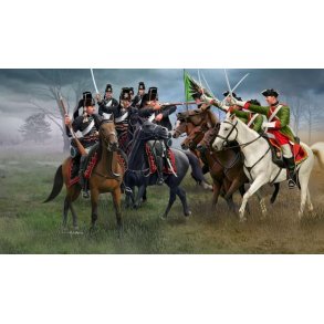 Seven Years War AUSTRIAN DRAGOONS+PRUSSIAN HUSSARS (1756-1763) - 1:72 - Revell
