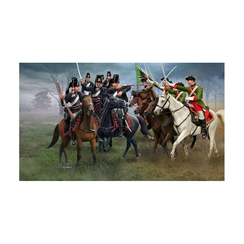 Seven Years War AUSTRIAN DRAGOONS+PRUSSIAN HUSSARS (1756-1763) - 1:72 - Revell