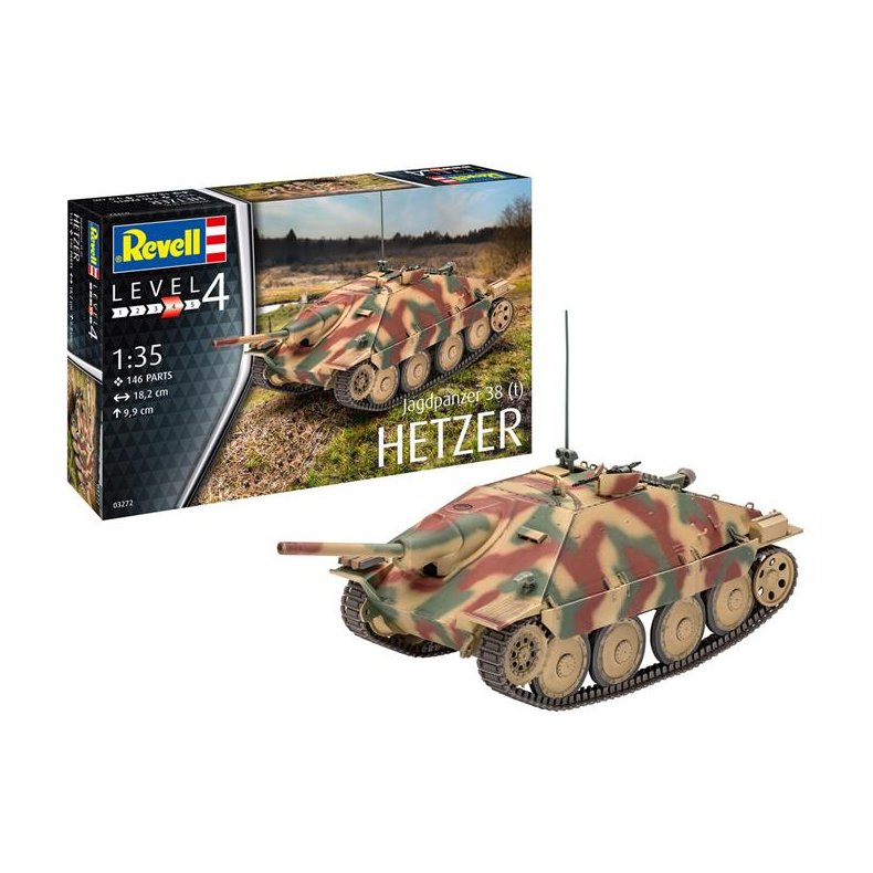 Jagdpanzer 38 (t) HETZER - 1:35 - Revell