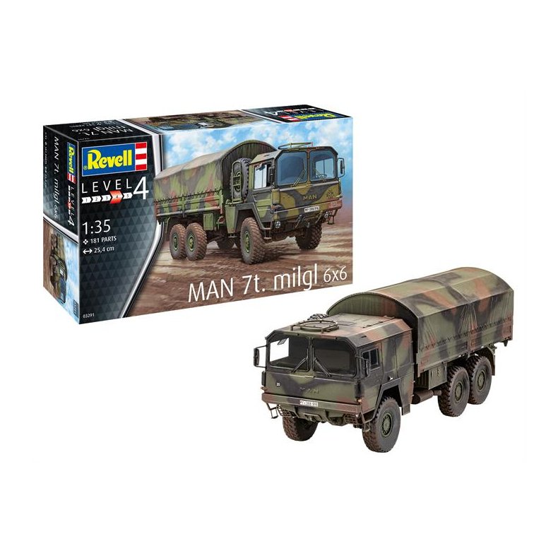 MAN 7t Milgl 6x6 - 1:35 - Revell