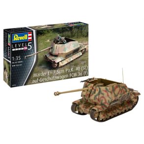Marder I - 7,5cm Pa.K 40 (sf) on FCM 36 (f) base - 1:35 - Revell