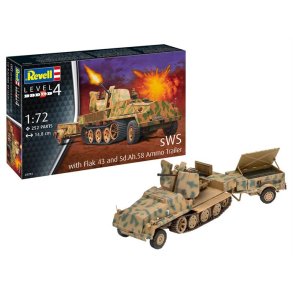 sWS with Flak 43 and Sd.Ah.58 Ammo Trailer - 1:72 - Revell