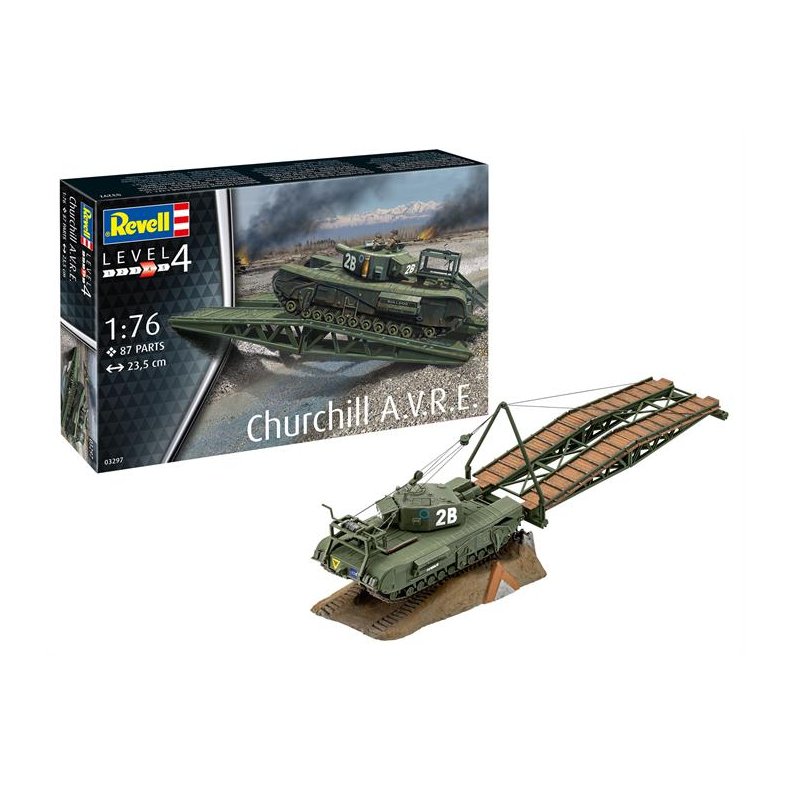 Churchill A.V.R.E. - 1:76 - Revell