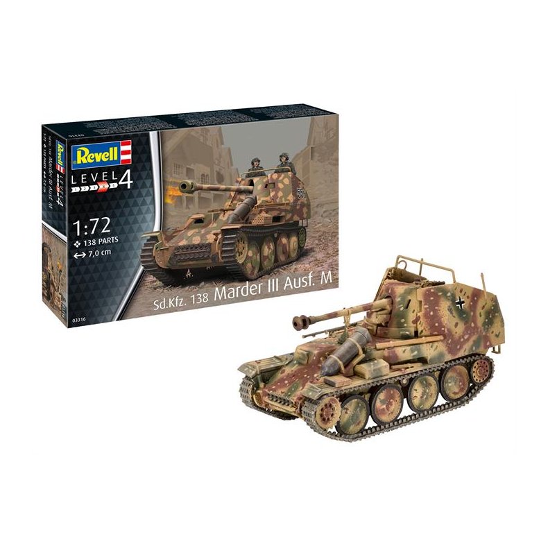 Sd.Kfz. 138 Marder III Ausf. M - 1:72 - Revell