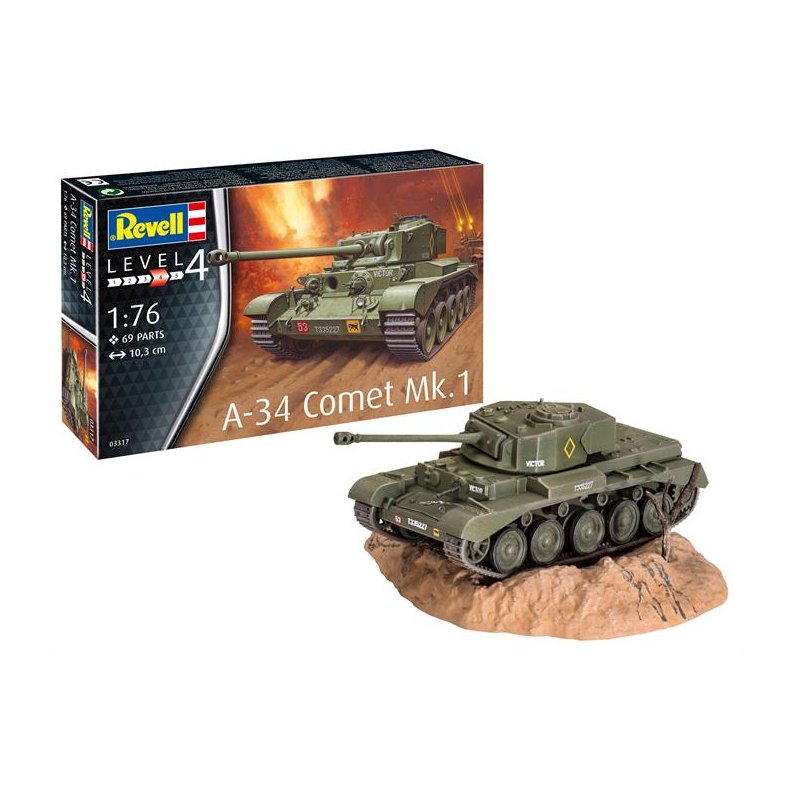 A-34 Comet Mk.1 - 1:76 - Revell