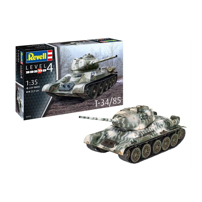 T-34/85 - 1:35 - Revell