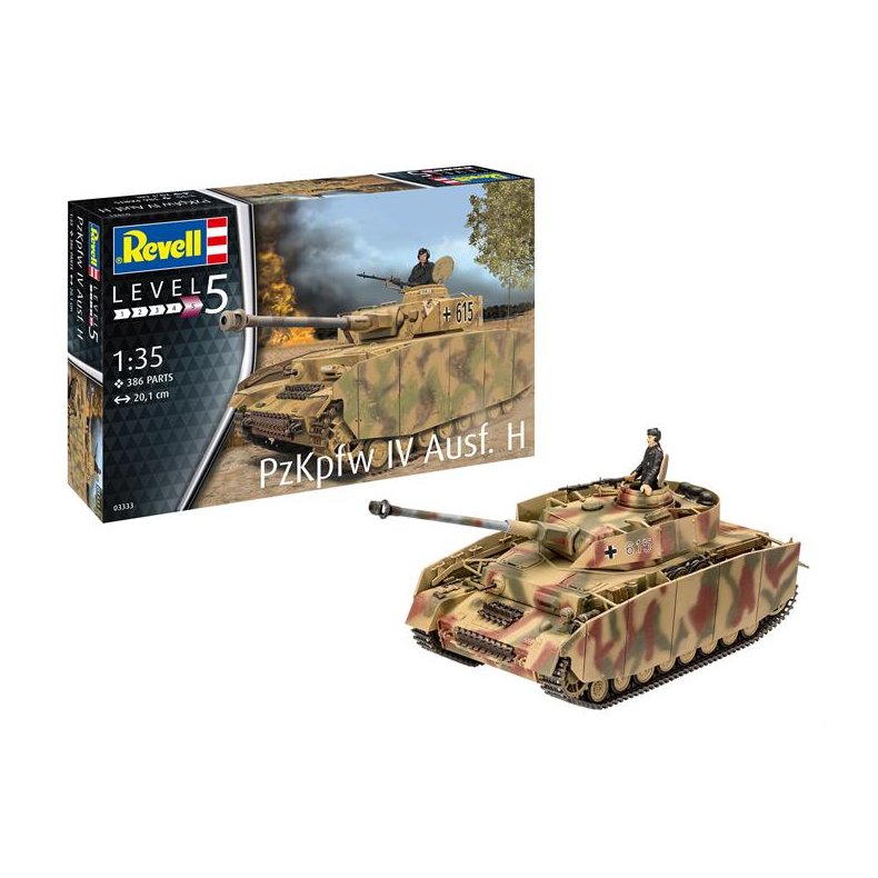 Panzer IV Ausf. H - 1:35 - Revell