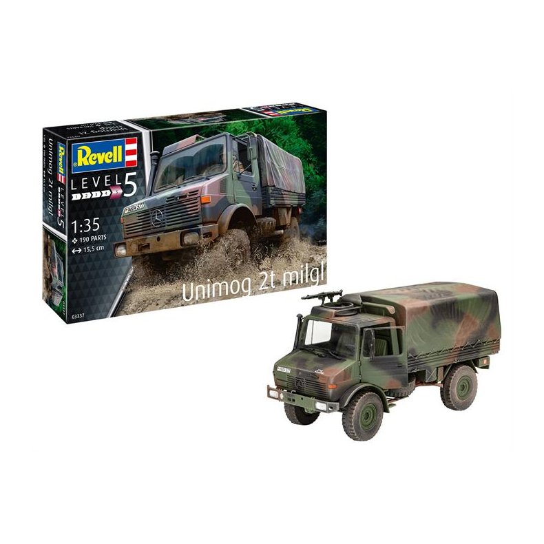 Unimog 2T milgl - 1:35 - Revell