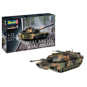 M1A1 AIM(SA)/ M1A2 Abrams - 1:72 - Revell