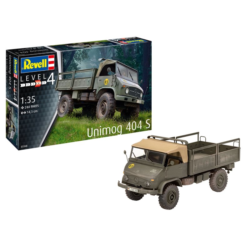 Unimog 404 S - 1:35 - Revell