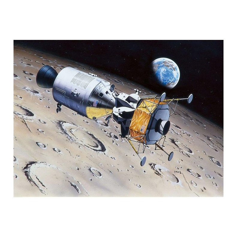 Apollo 11 Columbia &amp; Eagle (50th Anniversary Moon Landing 1969-2019) - 1:96 - Revell