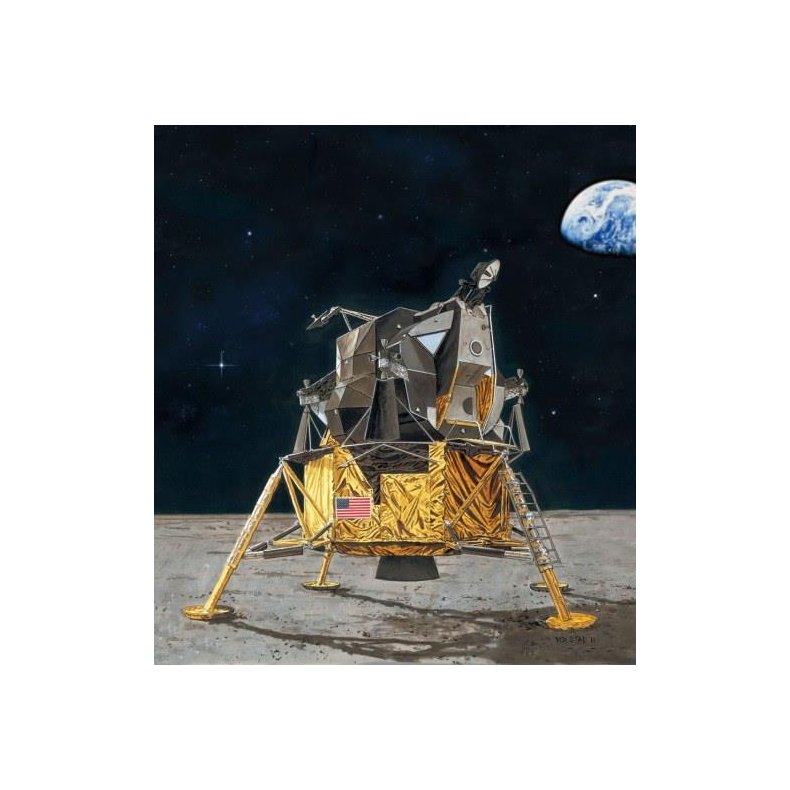 Apollo 11 Lunar Module Eagle (50th Anniversary Moon Landing 1969-2019) - 1:48 - Revell