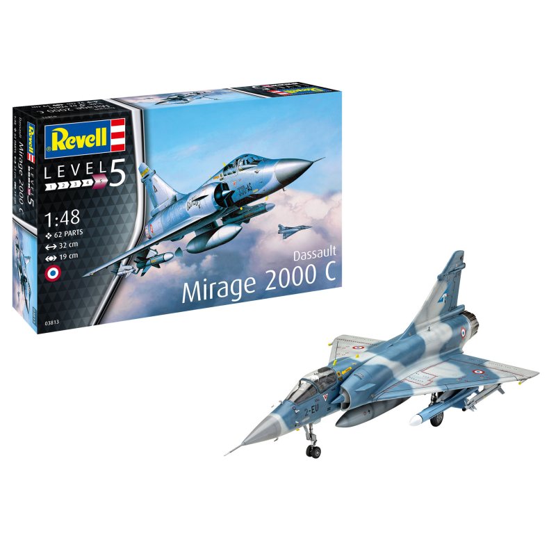 Dassault Mirage 2000C - 1:48 - Revell