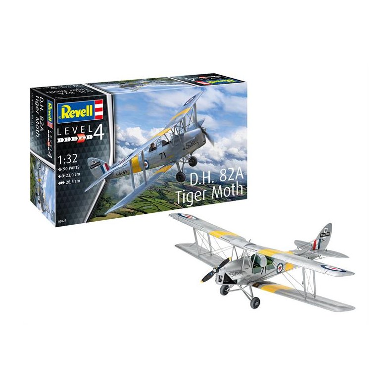 D.H. 82A Tiger Moth - 1:32 - Revell