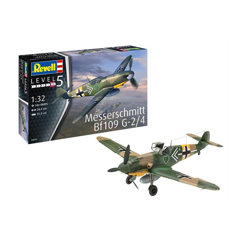 Messerschmitt Bf109G-2/4 - 1:32 - Revell