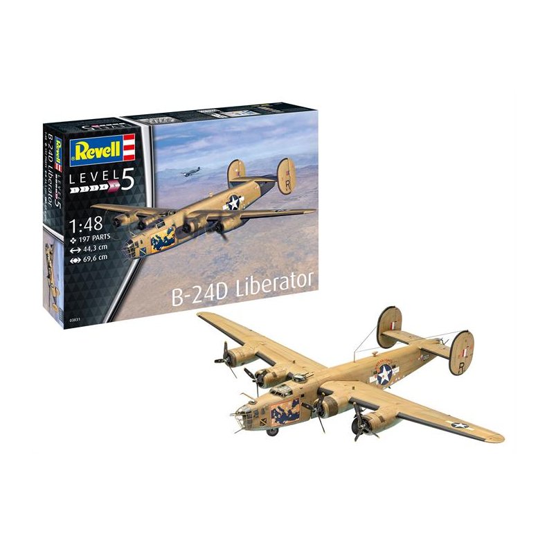 B-24D Liberator - 1:48 - Revell