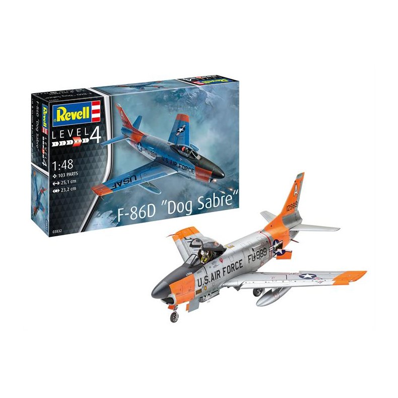 F-86D "Sabre Dog" - 1:48 - Revell