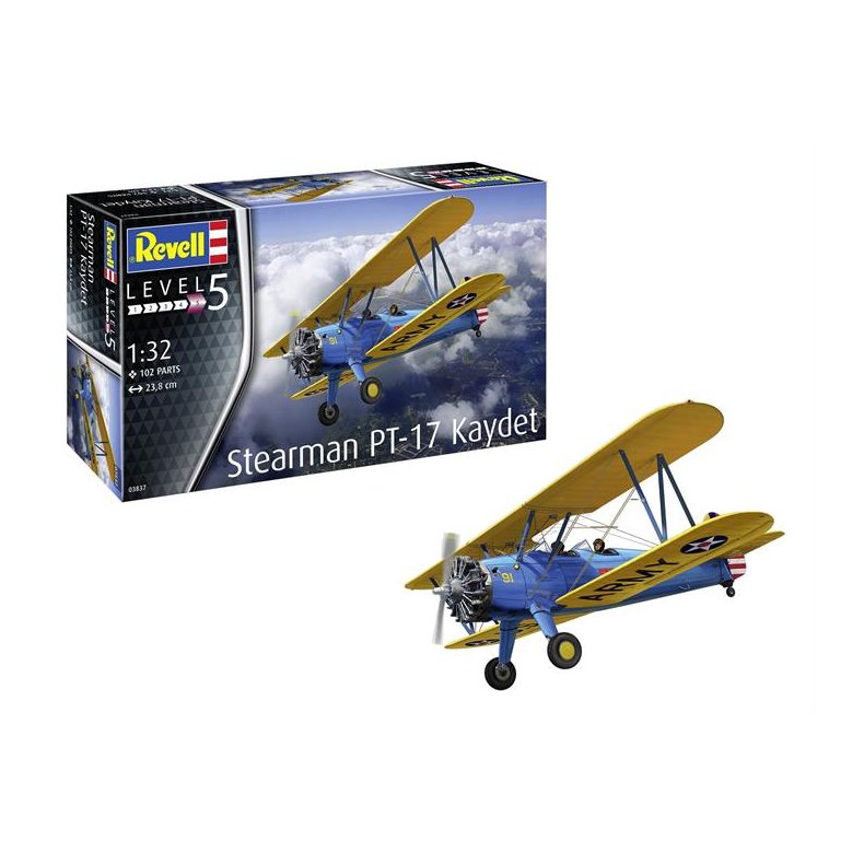 Stearman PT-17 Kaydet - 1:32 - Revell