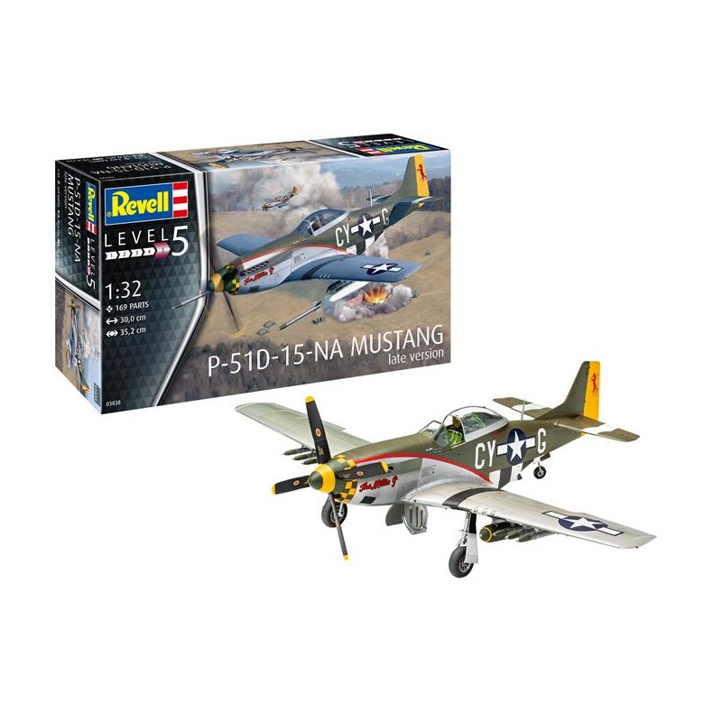P-51D-15-NA Mustang (late version) - 1:32 - Revell