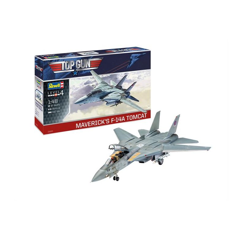 Maverick's F-14A Tomcat "Top Gun" - 1:48 - Revell