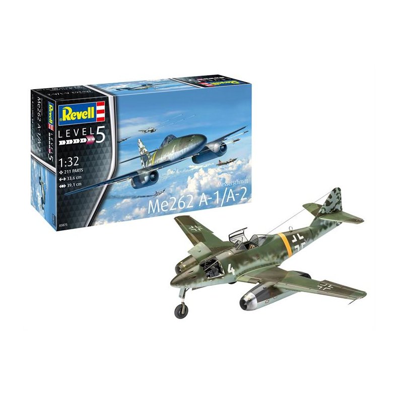 Messerschmitt Me262 A-1 Jetfighter - 1:32 - Revell