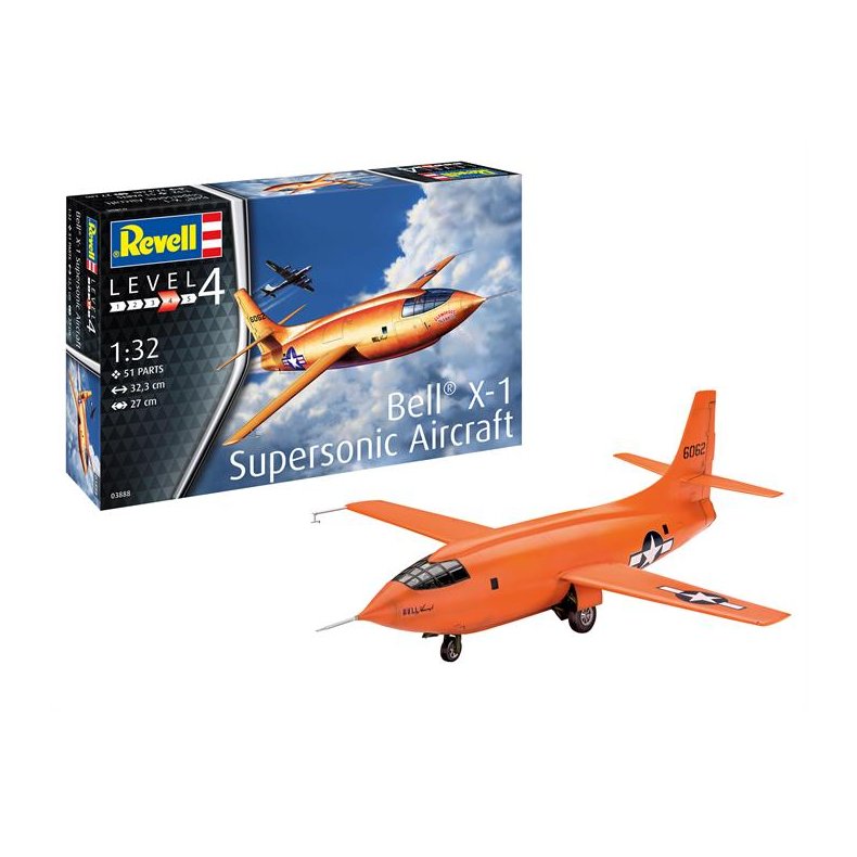 Bell X-1 (1st Supersonic Aircraft) - 1:32 - Revell