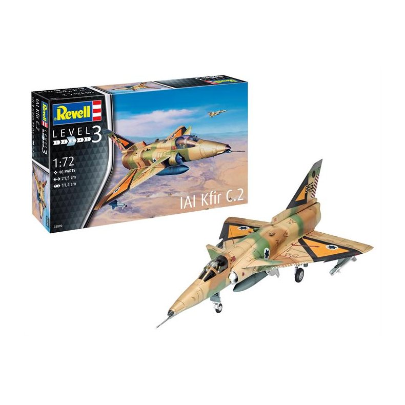 Kfir C-2 - 1:72 - Revell