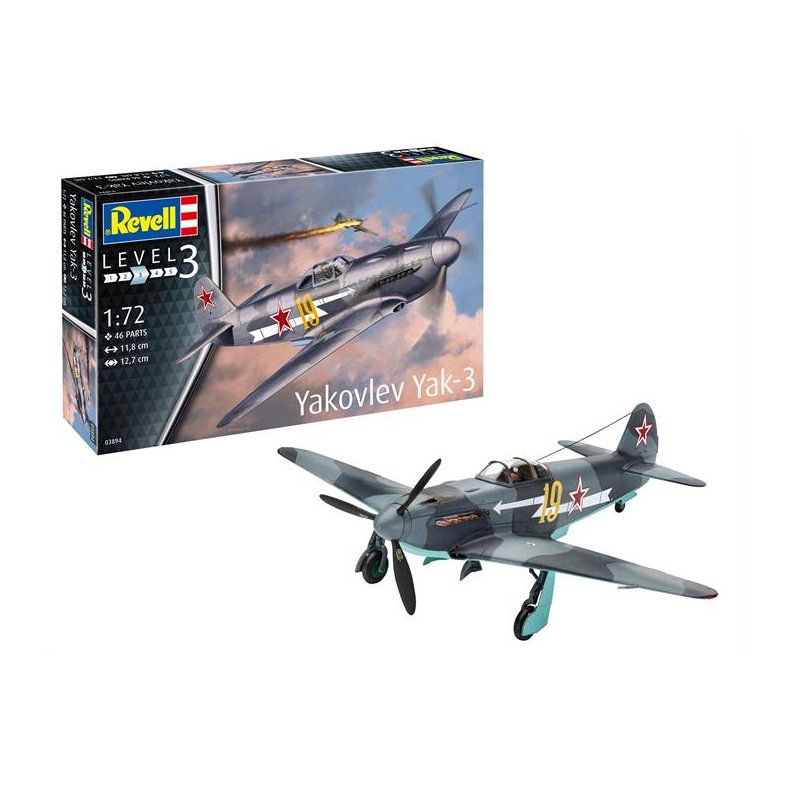 Yakovlev Yak-3 - 1:72 - Revell