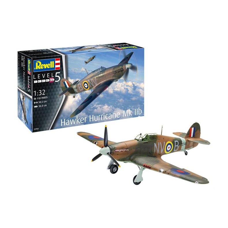 Hawker Hurricane Mk IIb - 1:32 - Revell