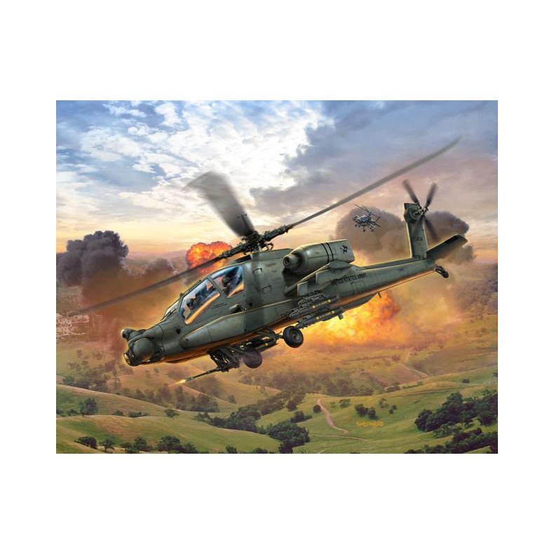 AH-64A Apache - 1:100 - Revell