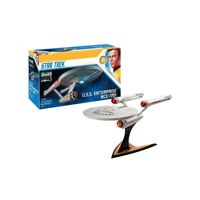 U.S.S. Enterprise NCC-1701 (Star Trek: The Original Series) - 1:600 - Revell