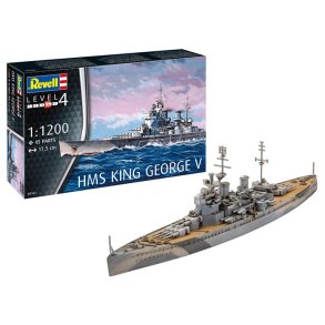 HMS King George V - 1:1200 - Revell