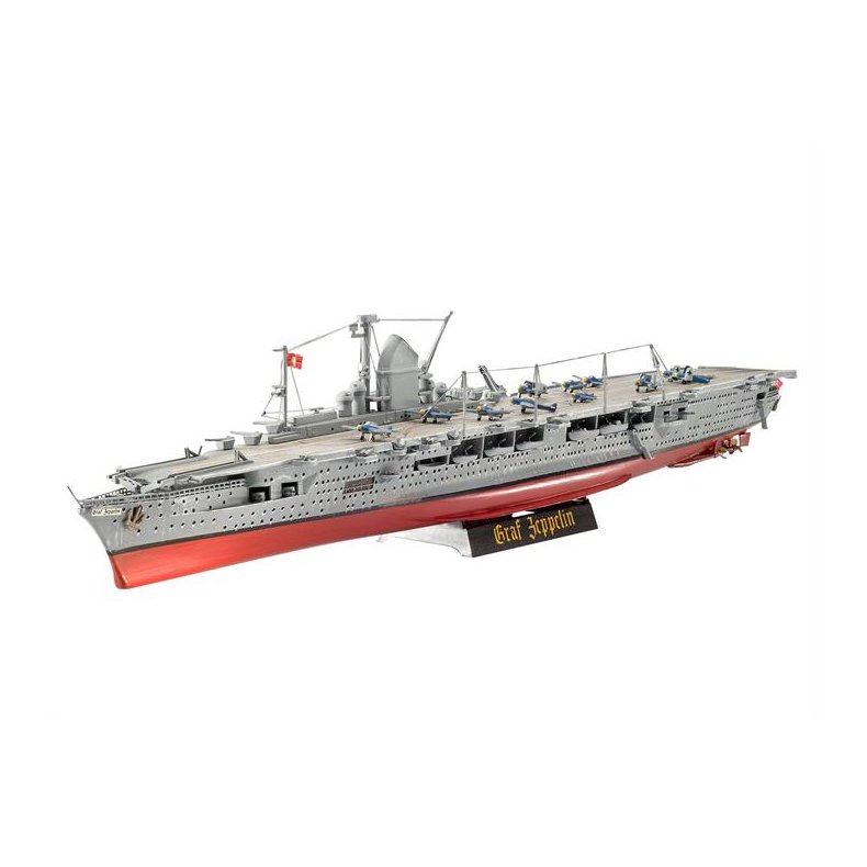 German Aircraft Carrier GRAF ZEPPELIN - 1:720 - Revell
