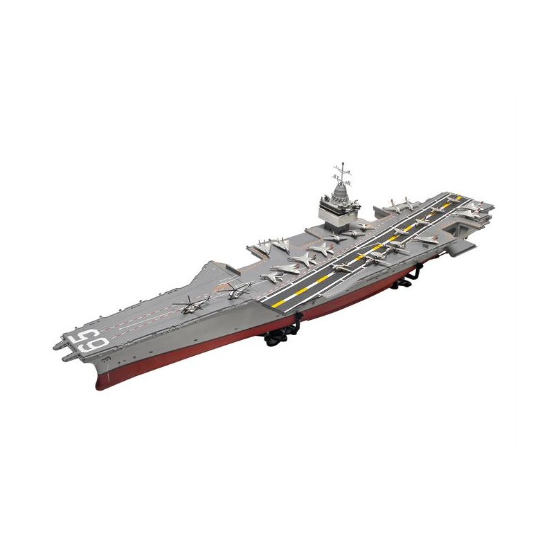 USS Enterprise CVN-65 (Platinum Edition - superdetaljeret model med fototsede metaldele) - 1:400 - Revell