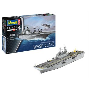 Assault Carrier USS WASP CLASS - 1:700 - Revell