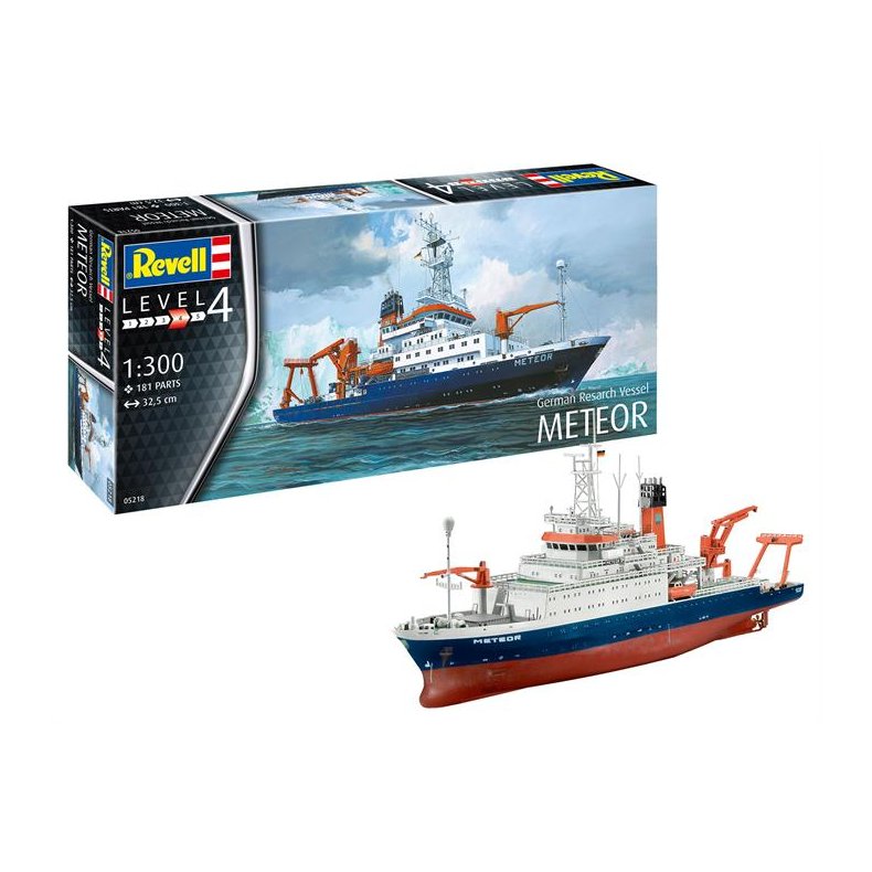 German Research Vessel Meteor - 1:300 - Revell