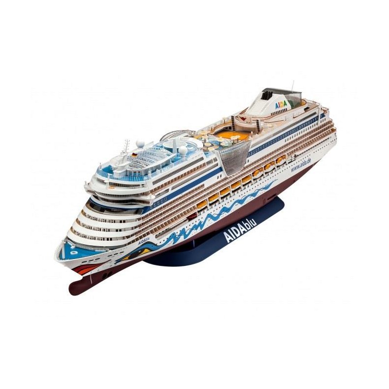 Cruiser Ship AIDAblu, AIDAsol, AIDAmar, AIDAstella - 1:400 - Revell