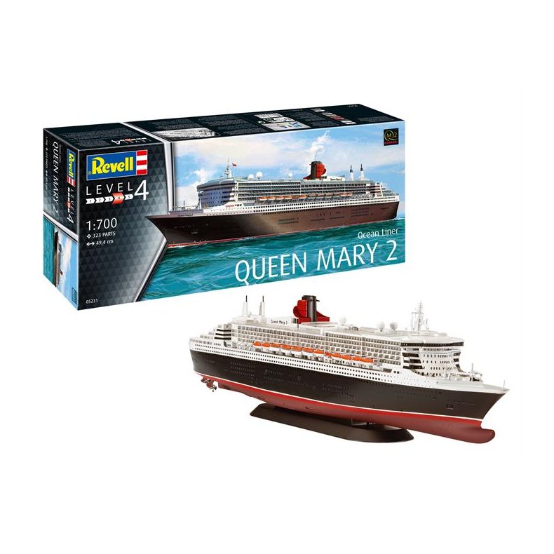 Queen Mary 2 - 1:700 - Revell