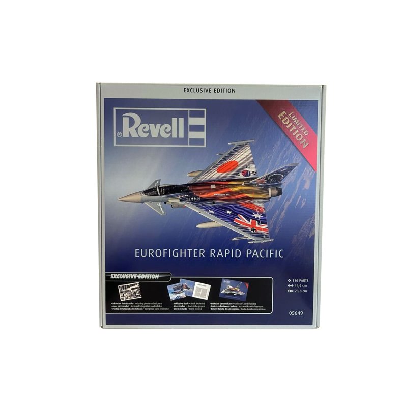 Gift-Set: Eurofighter Rapid Pacific "Exclusive Edition" - "Limited Edition" - 1:72 - Revell